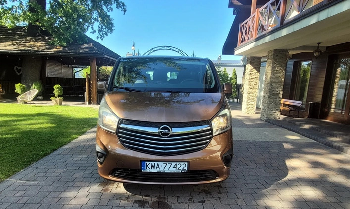 Opel Vivaro cena 76900 przebieg: 150000, rok produkcji 2018 z Zator małe 211